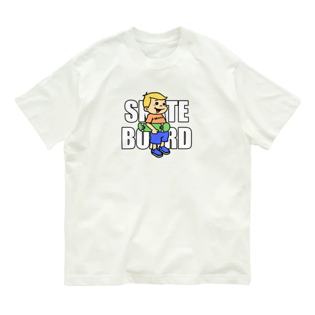 Candy Candyのスケーターボーイ3 Organic Cotton T-Shirt