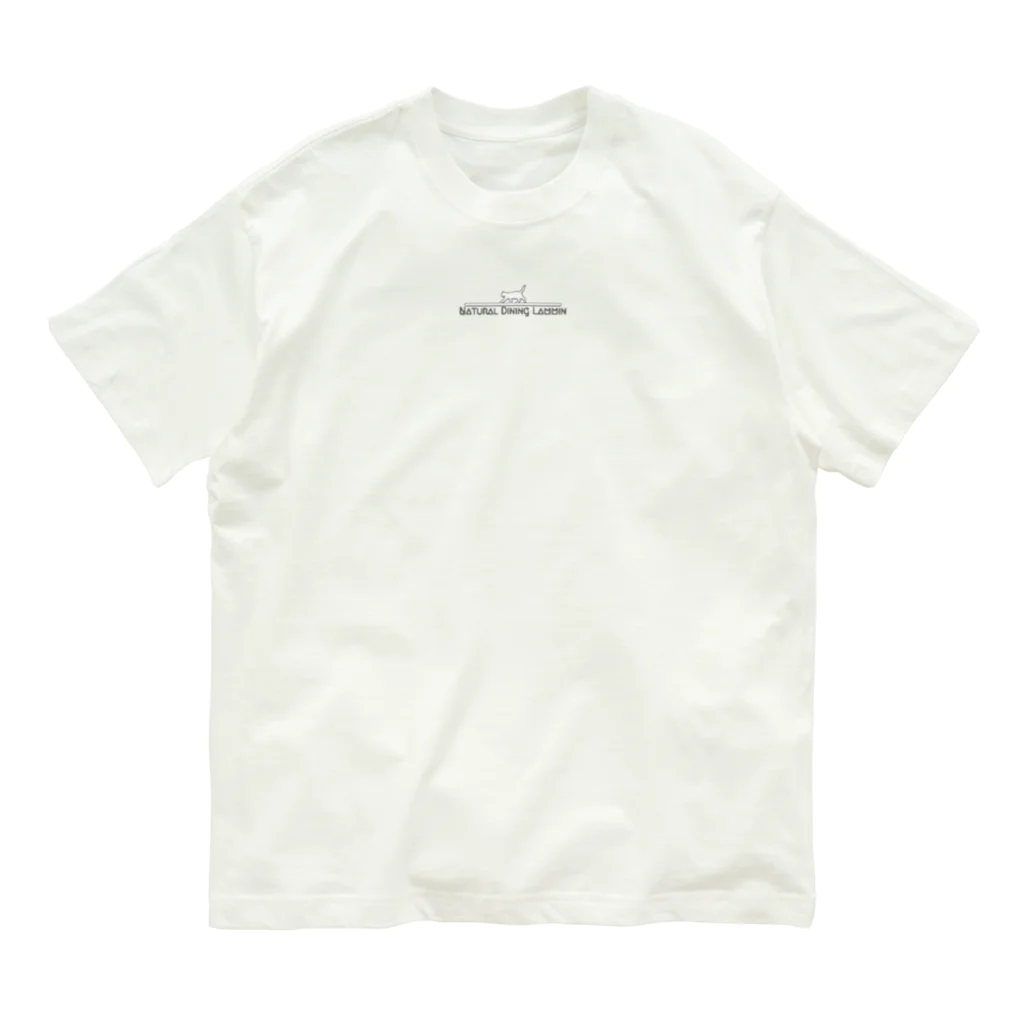 Natural Dining Lamminの猫歩きTシャツ Organic Cotton T-Shirt