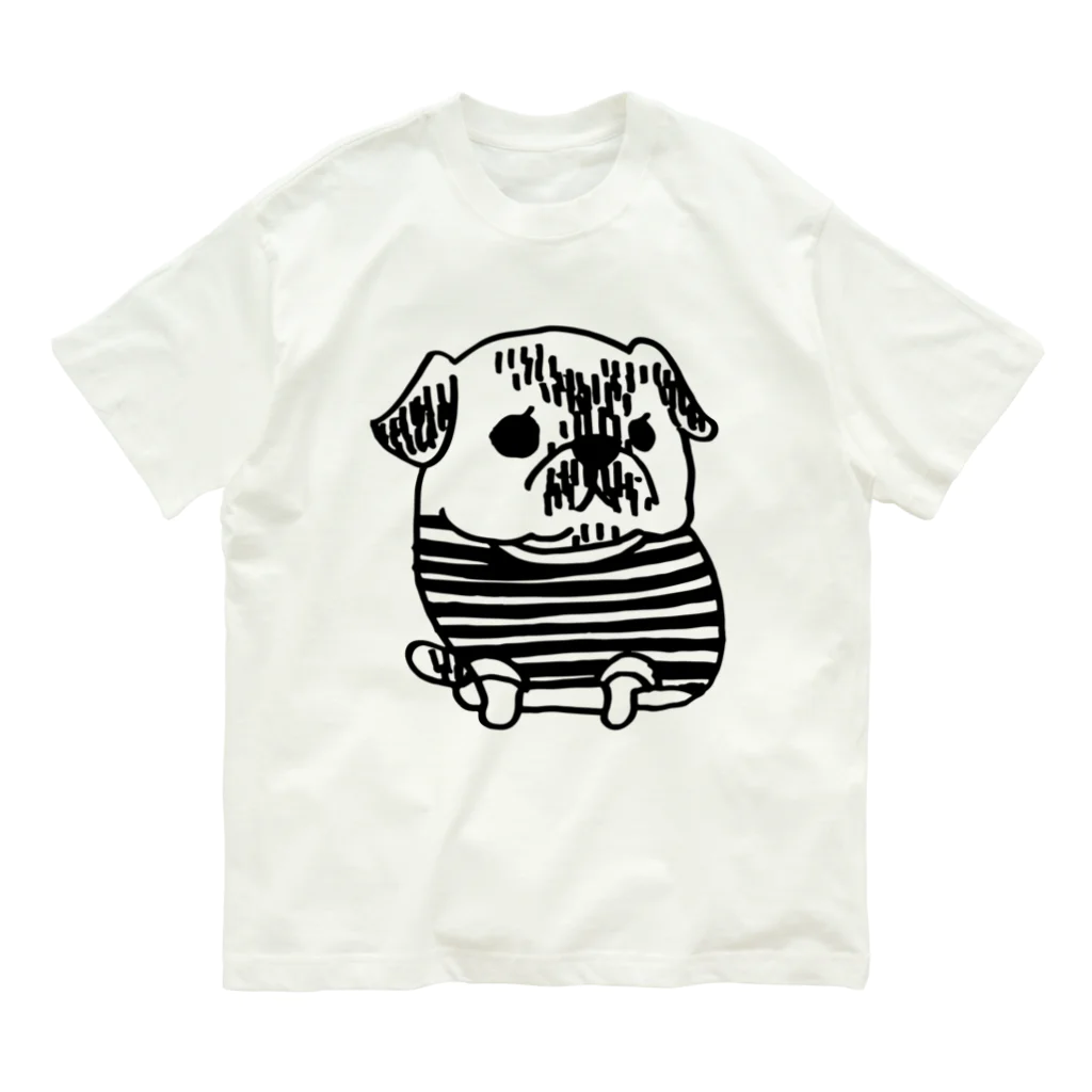 @core___のパグのPecoちゃん Organic Cotton T-Shirt