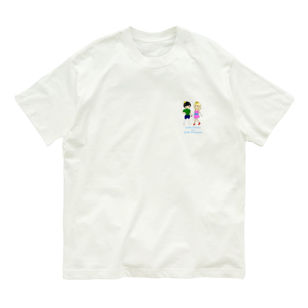 タキオン✩ライダー✩ラボの「おうじとおひめ」オリジナル Organic Cotton T-Shirt
