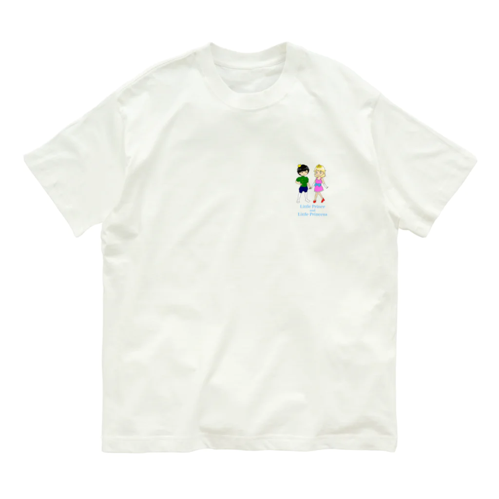 タキオン✩ライダー✩ラボの「おうじとおひめ」オリジナル Organic Cotton T-Shirt