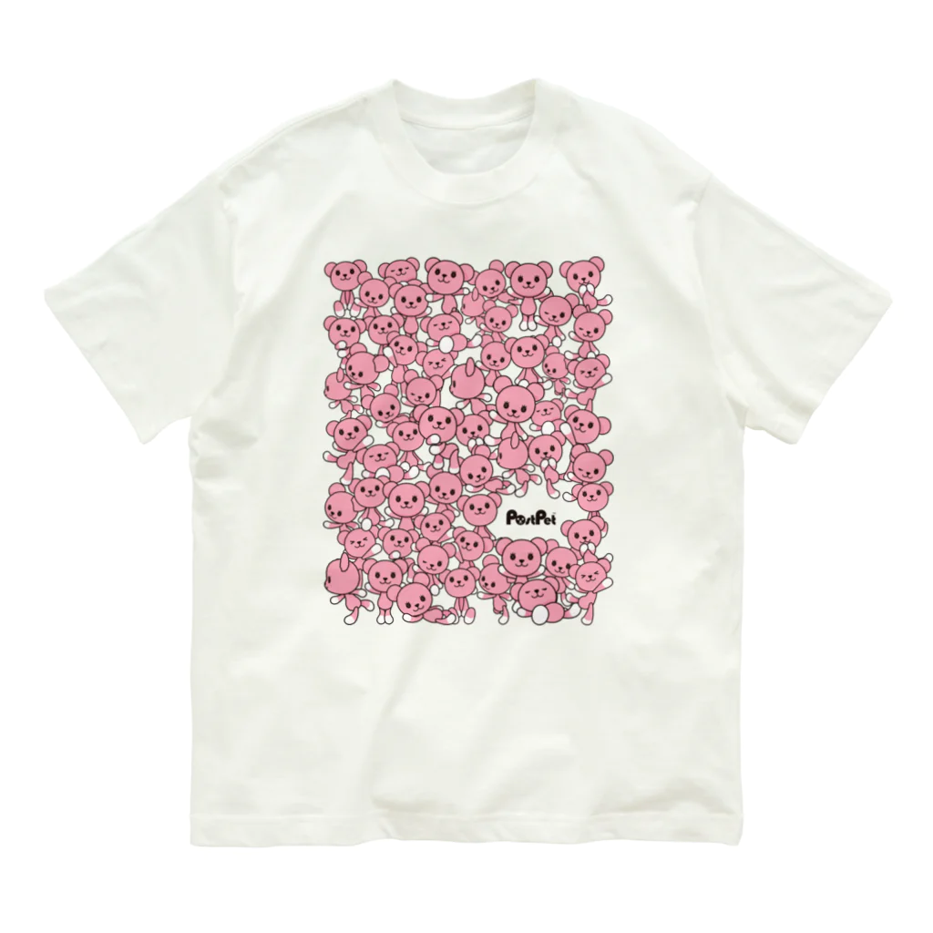 PostPet Official Shopのモモだらけ オーガニックコットンTシャツ