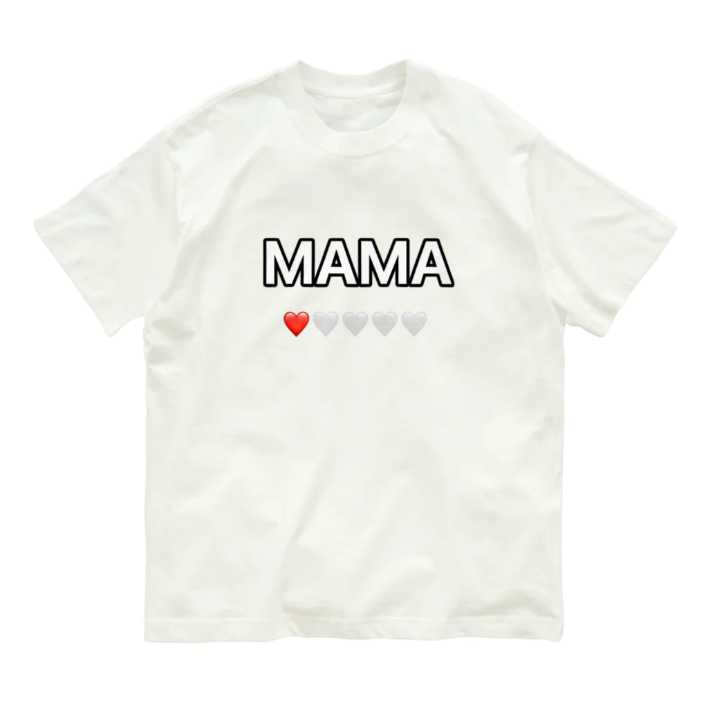 NORANEKODOのMAMA オーガニックコットンTシャツ