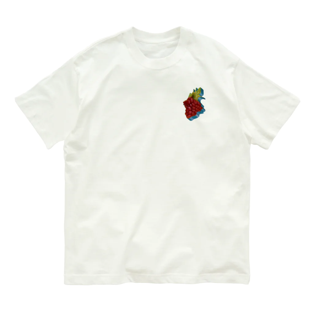 愛の倶楽部のラズベリー大好き倶楽部 Organic Cotton T-Shirt