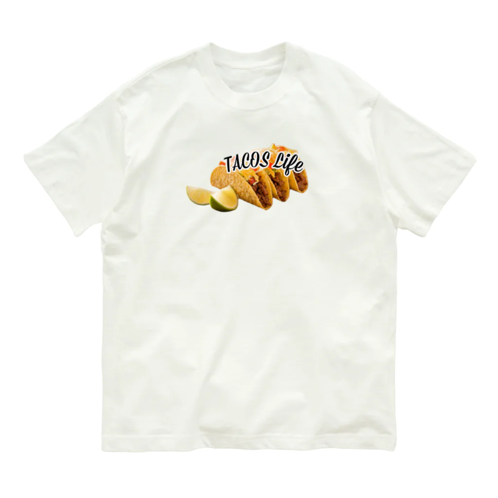 usもちーふのタコスライフ Organic Cotton T-Shirt