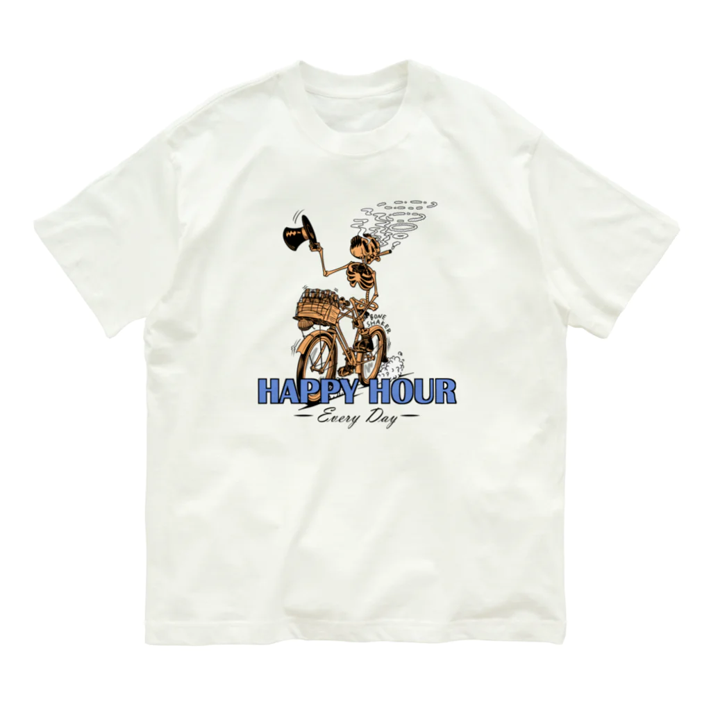 nidan-illustrationの"HAPPY HOUR"(clr) #1 オーガニックコットンTシャツ