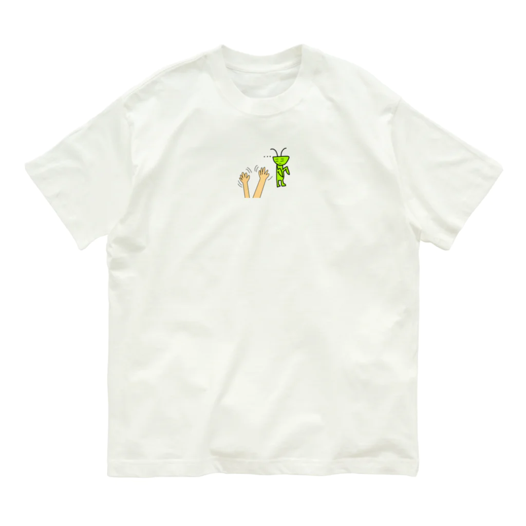 ぶたさぶのお店の虫が無視する Organic Cotton T-Shirt