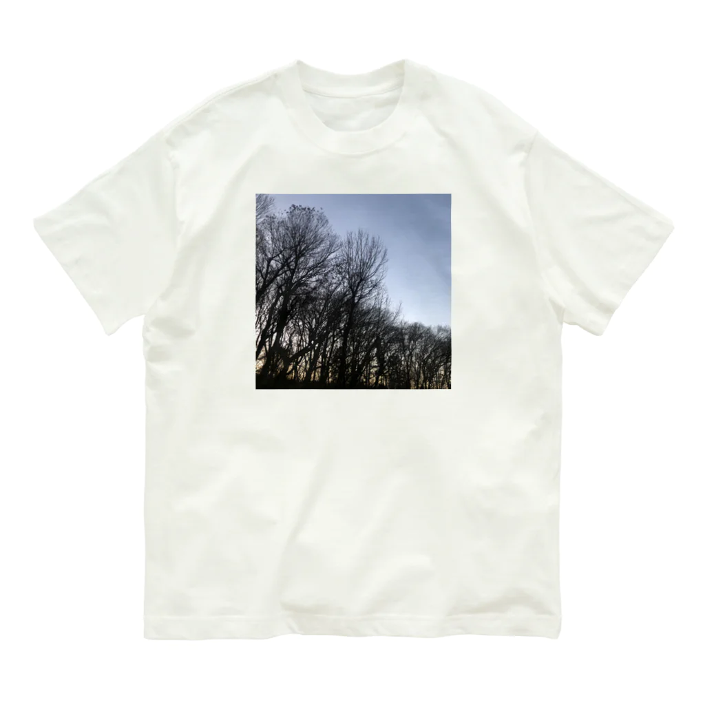 あるふぁよこ→の木立 Organic Cotton T-Shirt