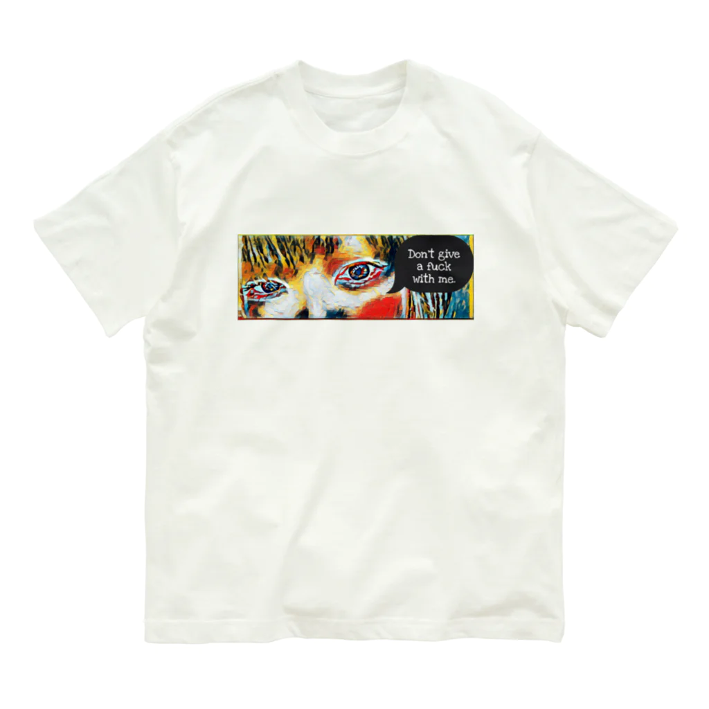 ベンチの鼻血ちゃん Organic Cotton T-Shirt