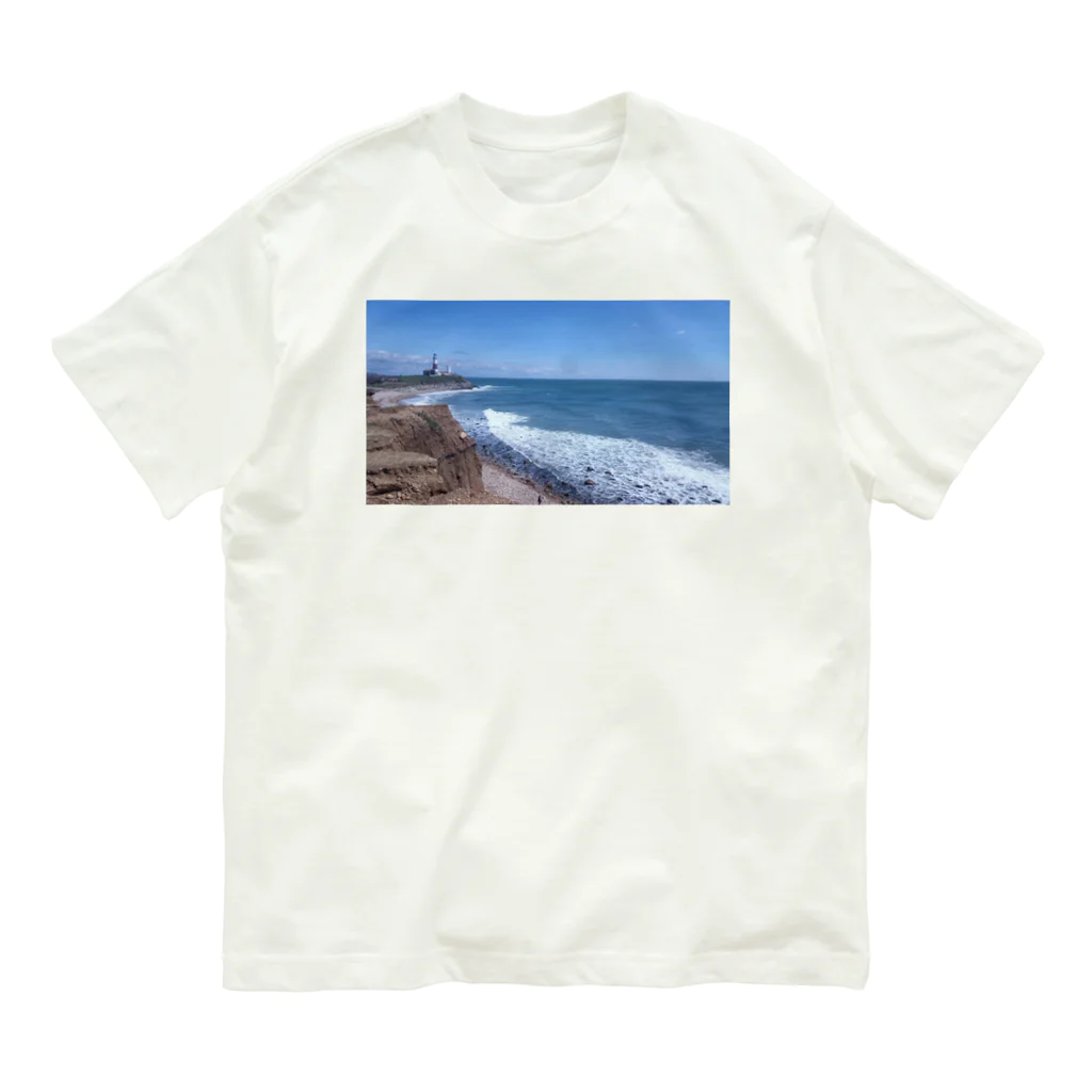 yasucal-535のMONTAUK LIGHT HOUSE オーガニックコットンTシャツ