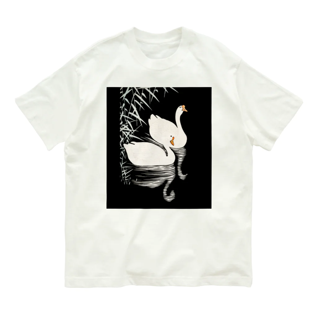 Japon mignonのシナガチョウ オーガニックコットンTシャツ