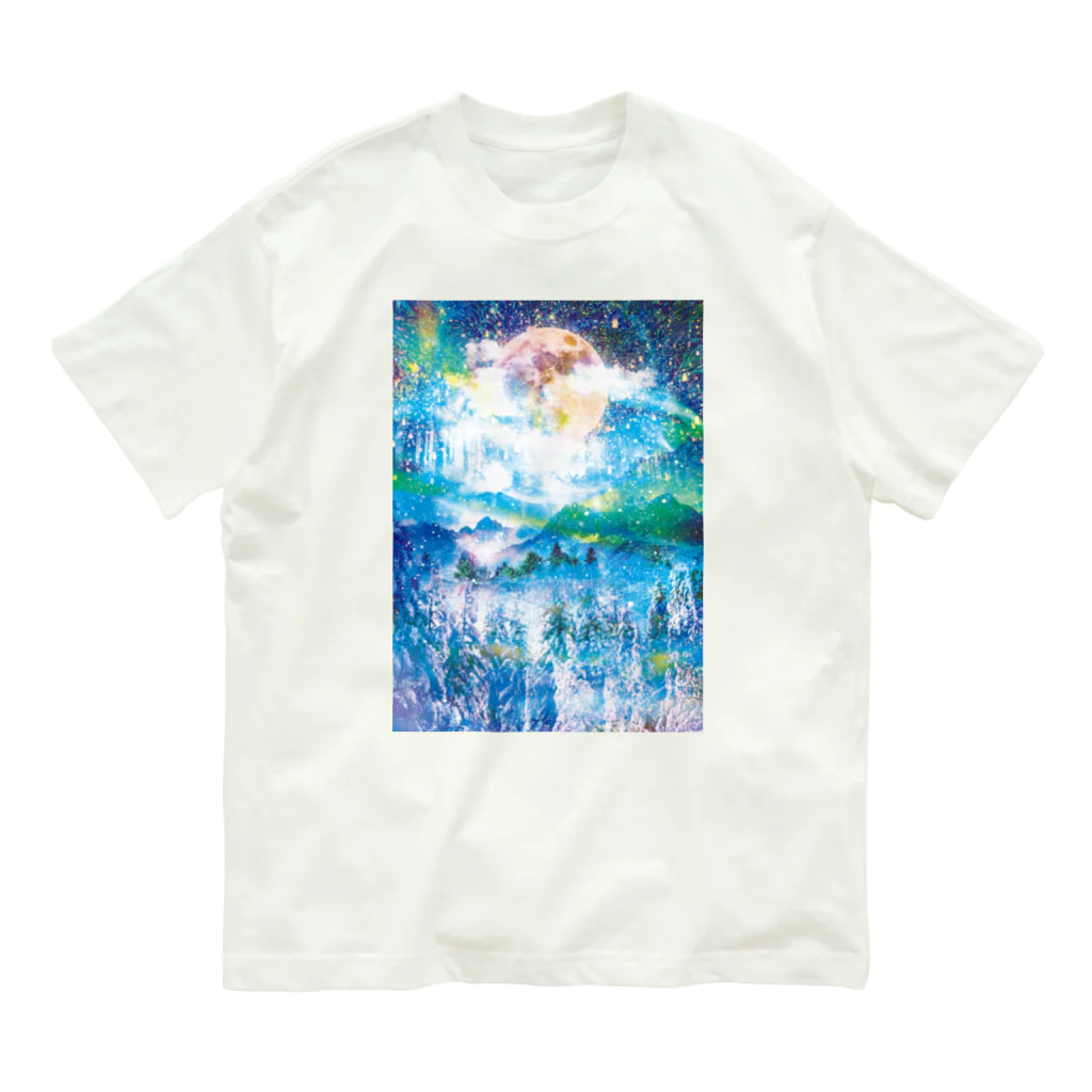 MessagEのAnastasia Moon オーガニックコットンTシャツ