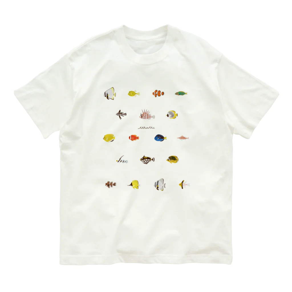 Astrio SUZURI店のWuMiおさかな その1 Organic Cotton T-Shirt