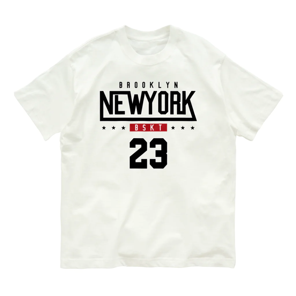 MessagEのNEWYORK BSKT オーガニックコットンTシャツ