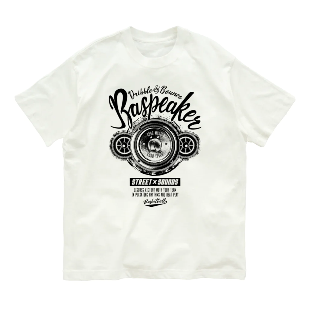 MessagEのBaspeaker オーガニックコットンTシャツ