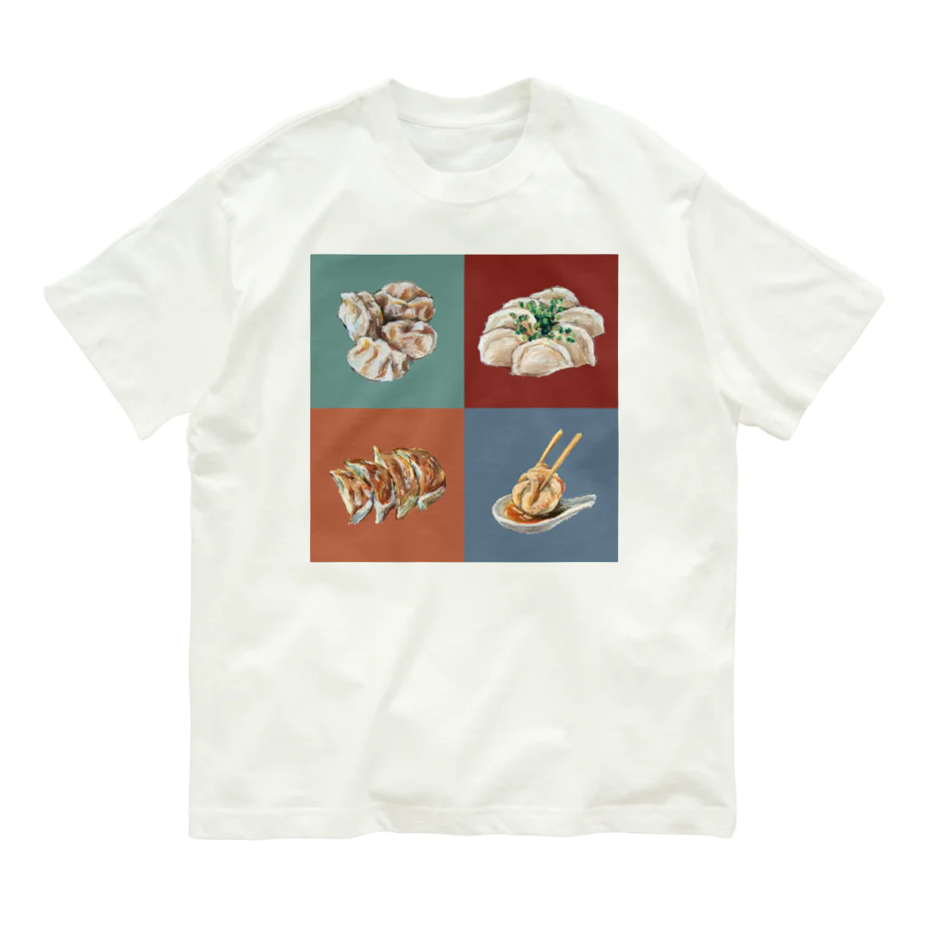 oilpastelhinaの中華料理 Organic Cotton T-Shirt