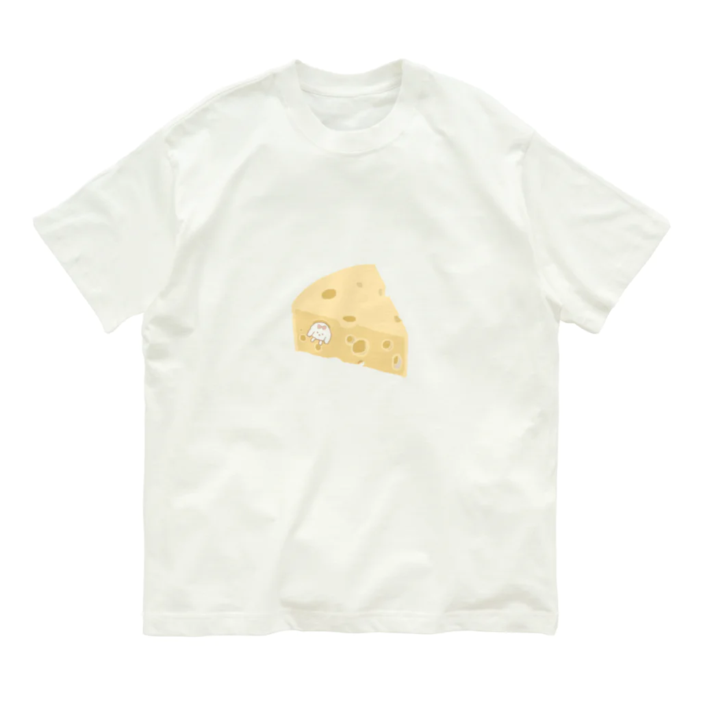 どんぐりのチーズ犬 Organic Cotton T-Shirt