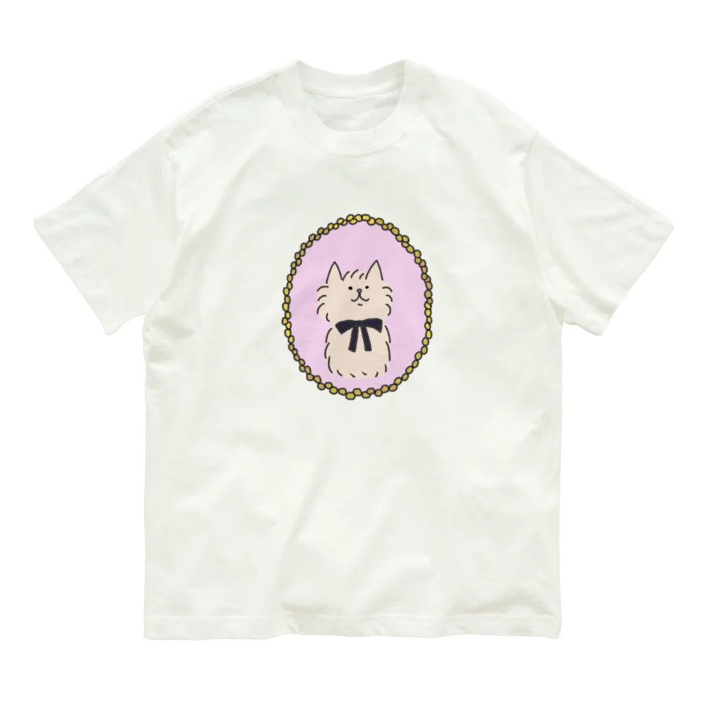 あいちのメルちゃんの肖像画 オーガニックコットンTシャツ