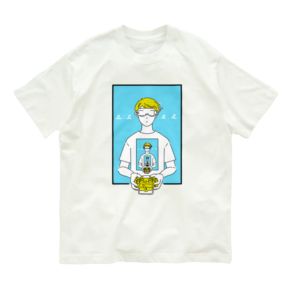 DRO-NUMAのEndless vision オーガニックコットンTシャツ
