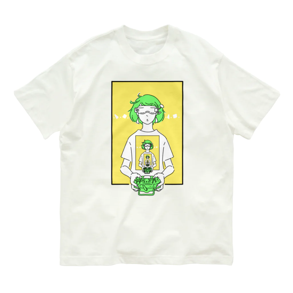 DRO-NUMAのre: Endless vision オーガニックコットンTシャツ