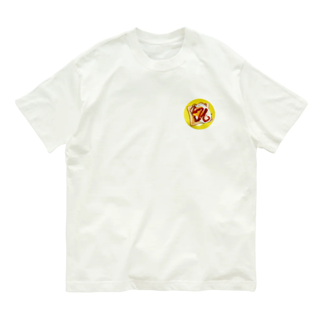 Virtuaのbreakfast Organic Cotton T-Shirt