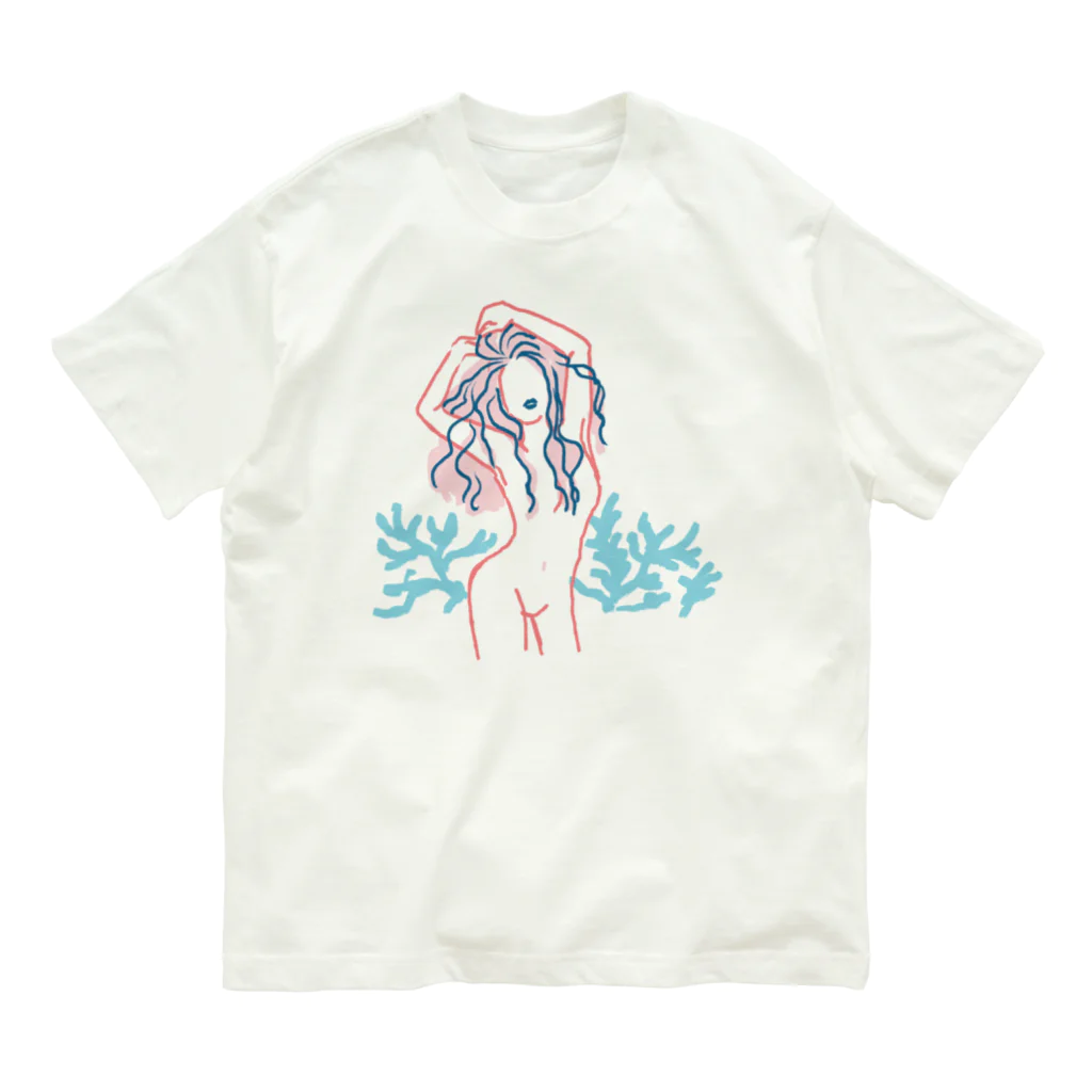 Maison de la merのFemme オーガニックコットンTシャツ