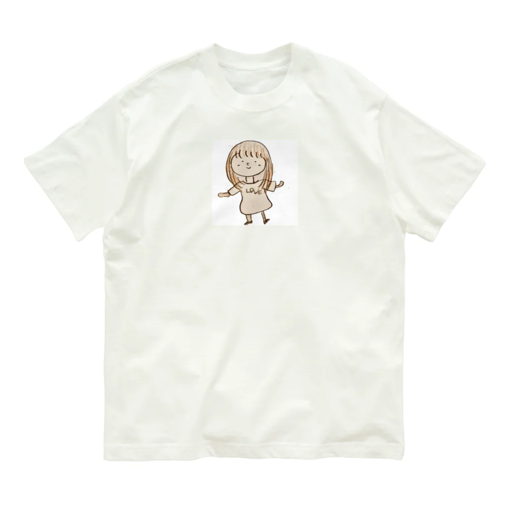 さとこの部屋のまめっち Organic Cotton T-Shirt