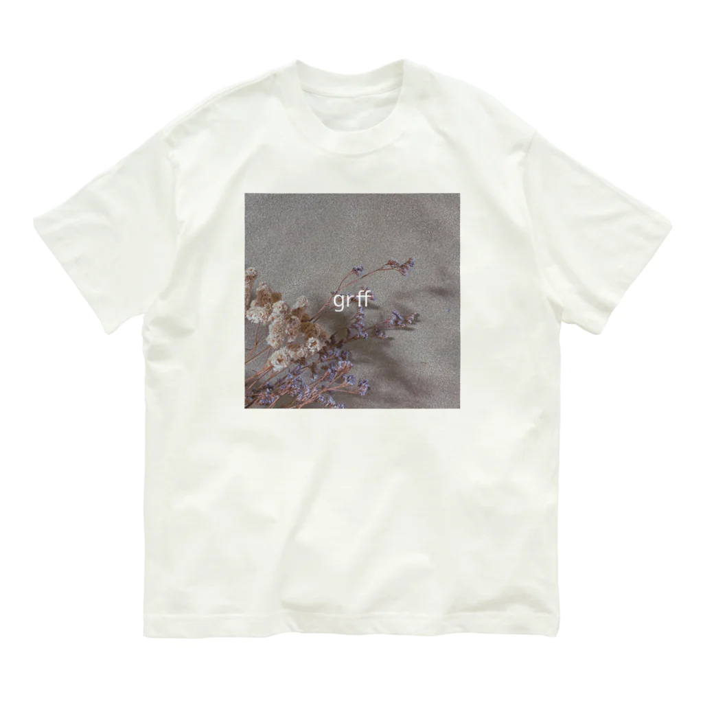 grffのphoto Tシャツ （dry Flower） 유기농 코튼 티셔츠