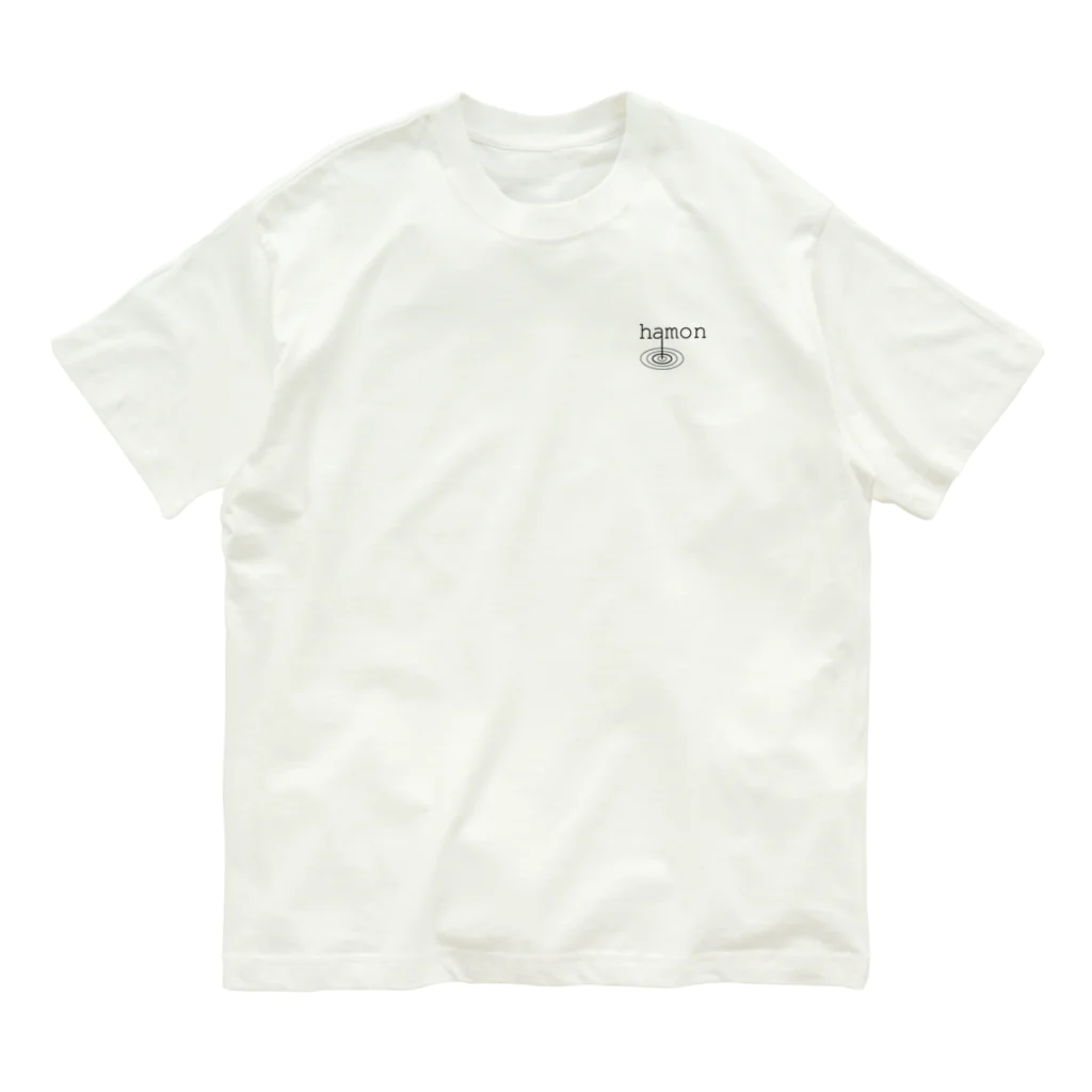 ogoods storeの波紋 オーガニックコットンTシャツ