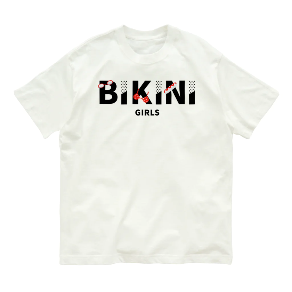 8anna storeのBIKINI GIRLS／ビキニガールズ オーガニックコットンTシャツ