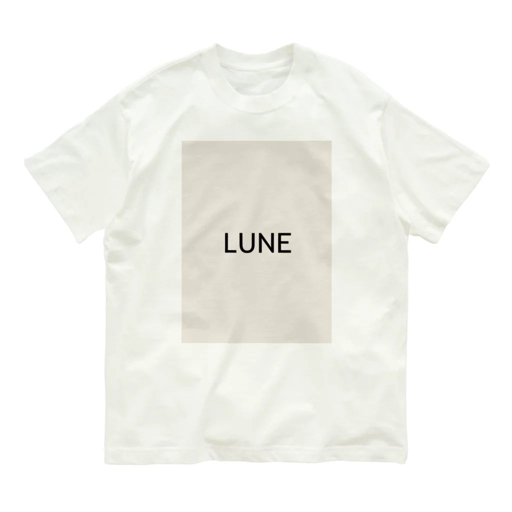 LUNEのシンプルアイテム Organic Cotton T-Shirt