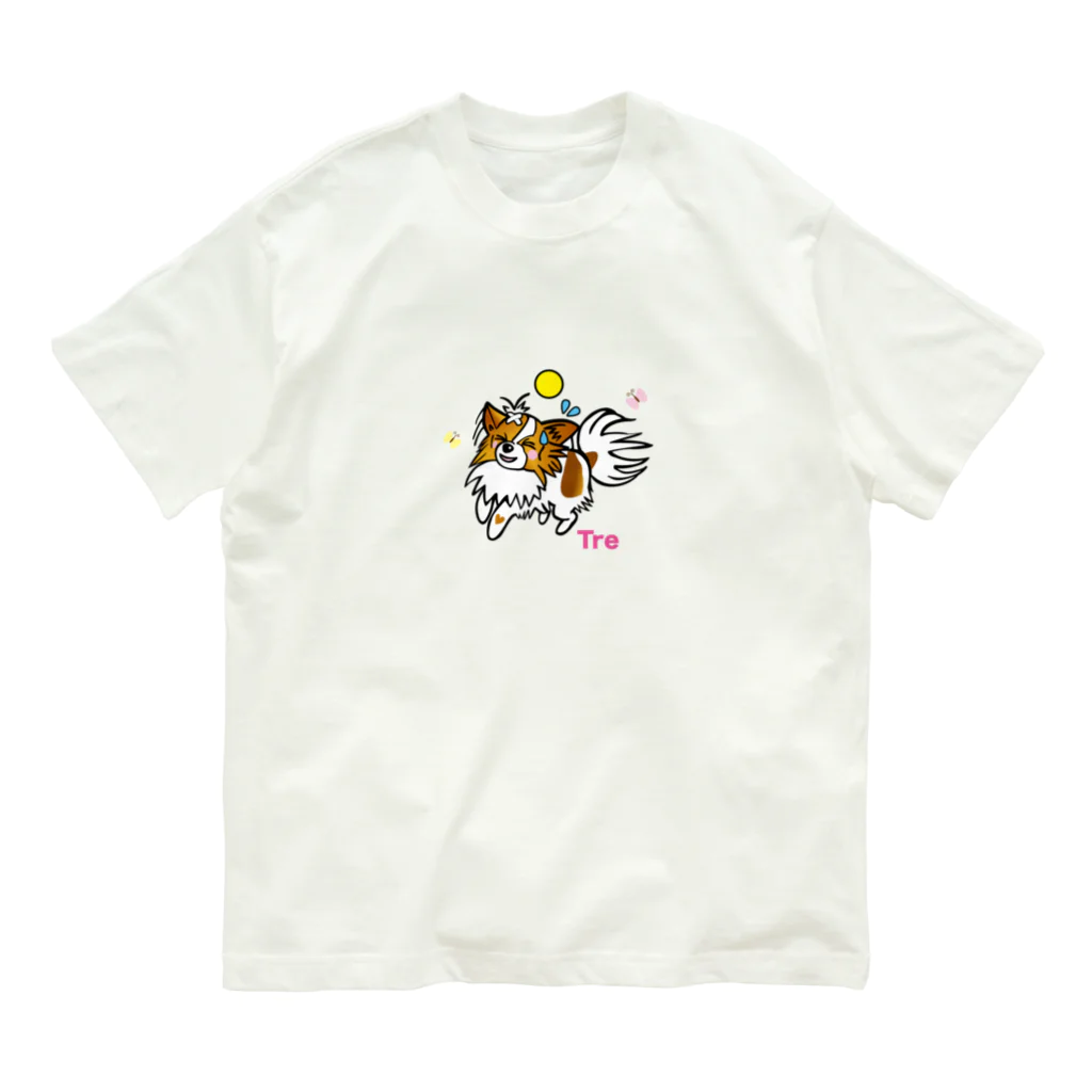 みみのお友達のトレちゃんグッズ Organic Cotton T-Shirt