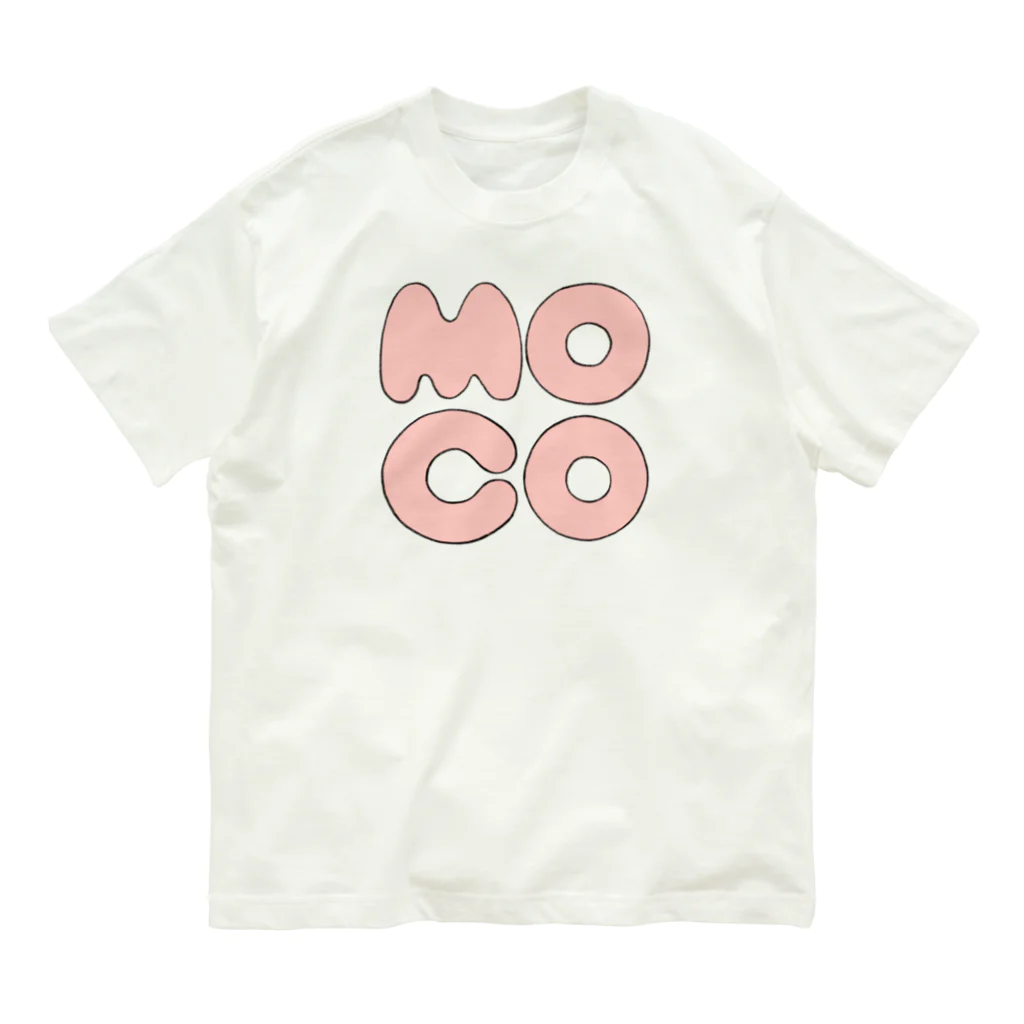 mocoのmocoT オーガニックコットンTシャツ