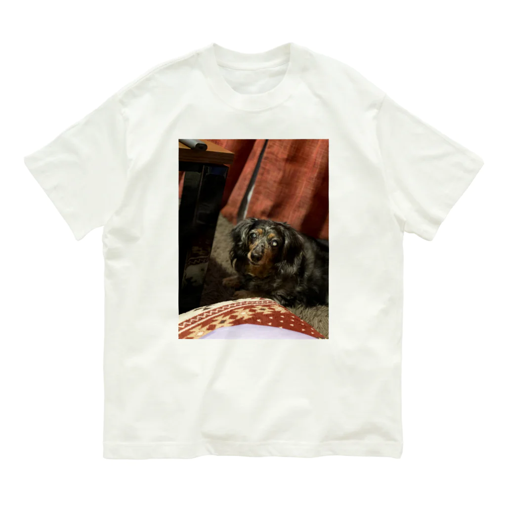 ObABaのおばば犬Tシャツ Organic Cotton T-Shirt