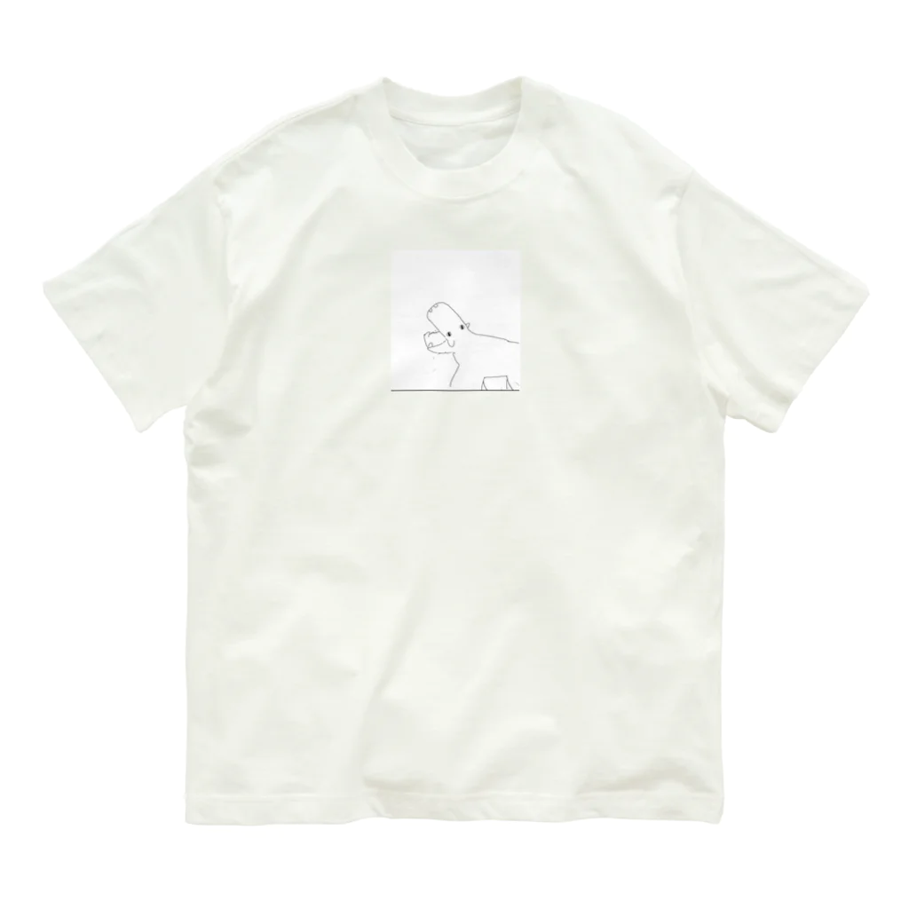 怠者人鳥のかば🦛 オーガニックコットンTシャツ