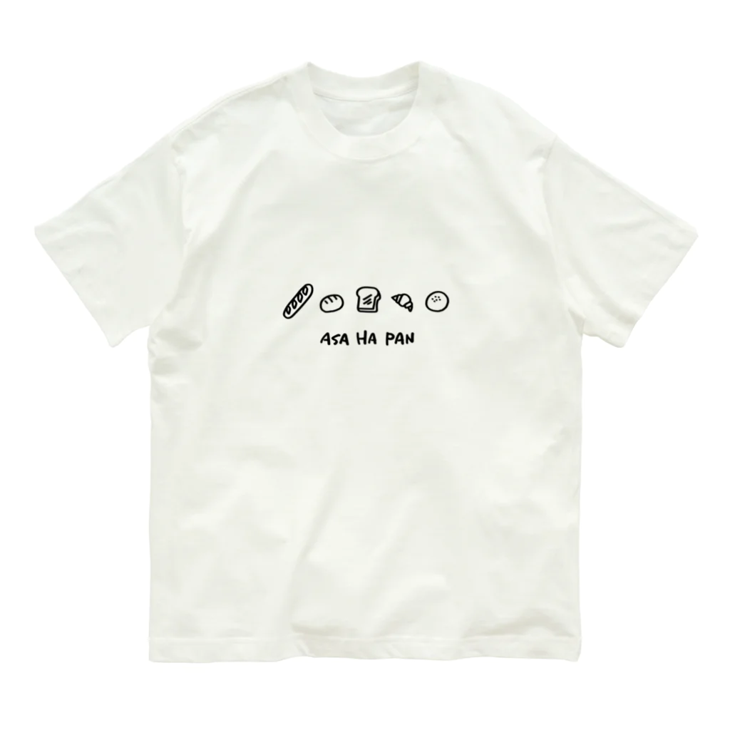 tabaのASA HA PAN グッズ Organic Cotton T-Shirt