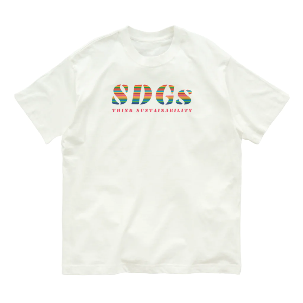 mincora.のSDGs - think sustainability オーガニックコットンTシャツ