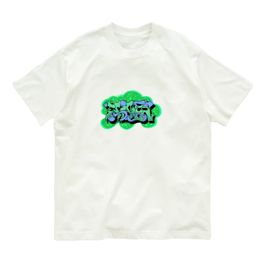 F$IDEAのF$IDEAグラフィティ オーガニックコットンTシャツ