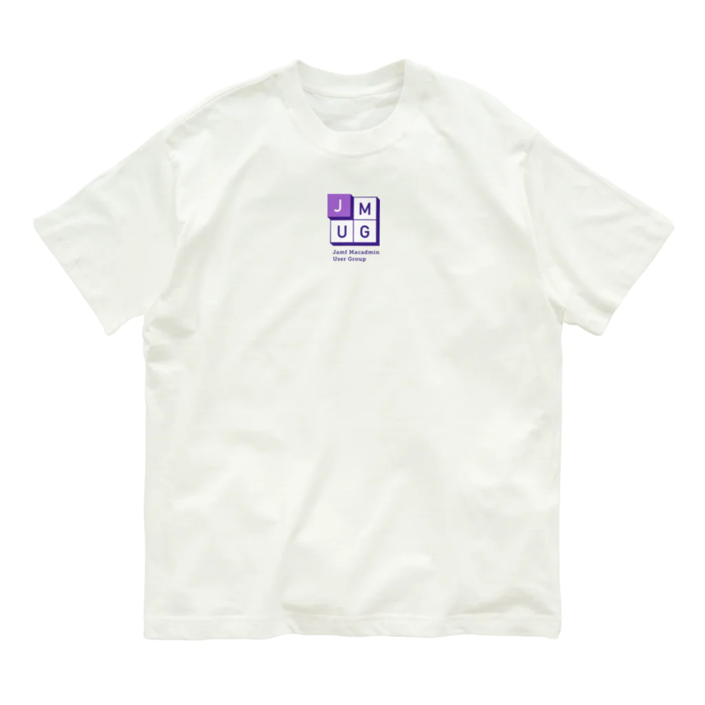 JMUGのJMUGロゴ オーガニックコットンTシャツ