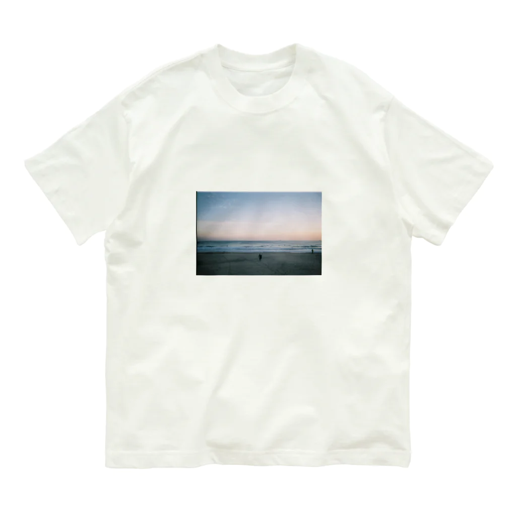 kyari dolphinのsea Tシャツ オーガニックコットンTシャツ