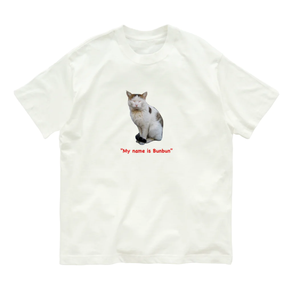 erumaのぶんぶん オーガニックコットンTシャツ