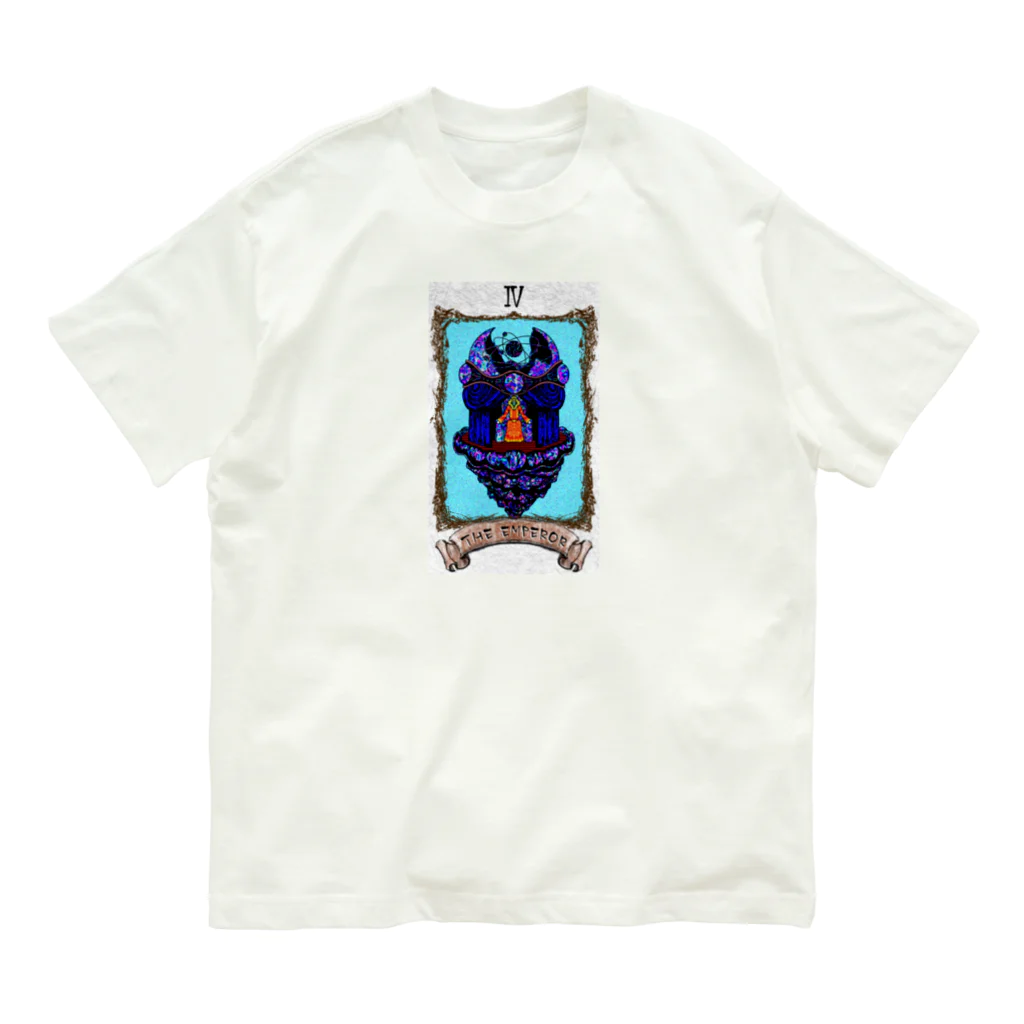 Shiyo_Sの４　The　EMPEROR　 オーガニックコットンTシャツ