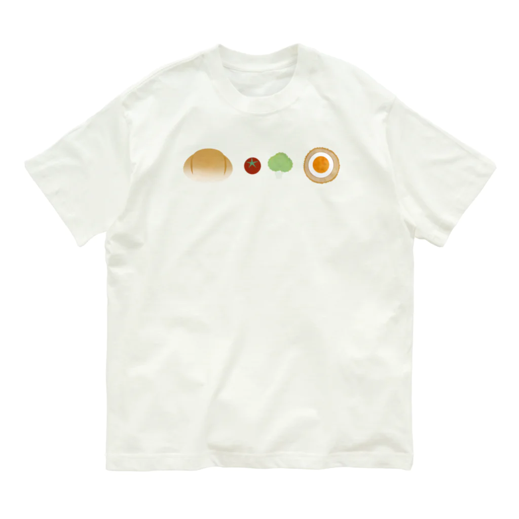 cotton-berry-pancakeのスコッチエッグ オーガニックコットンTシャツ