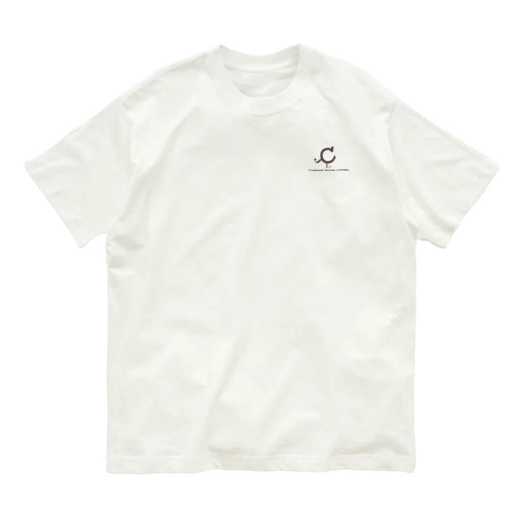 Creatures Journey Lifetime グッズショップのＣJL オリジナルＴシャツ Organic Cotton T-Shirt
