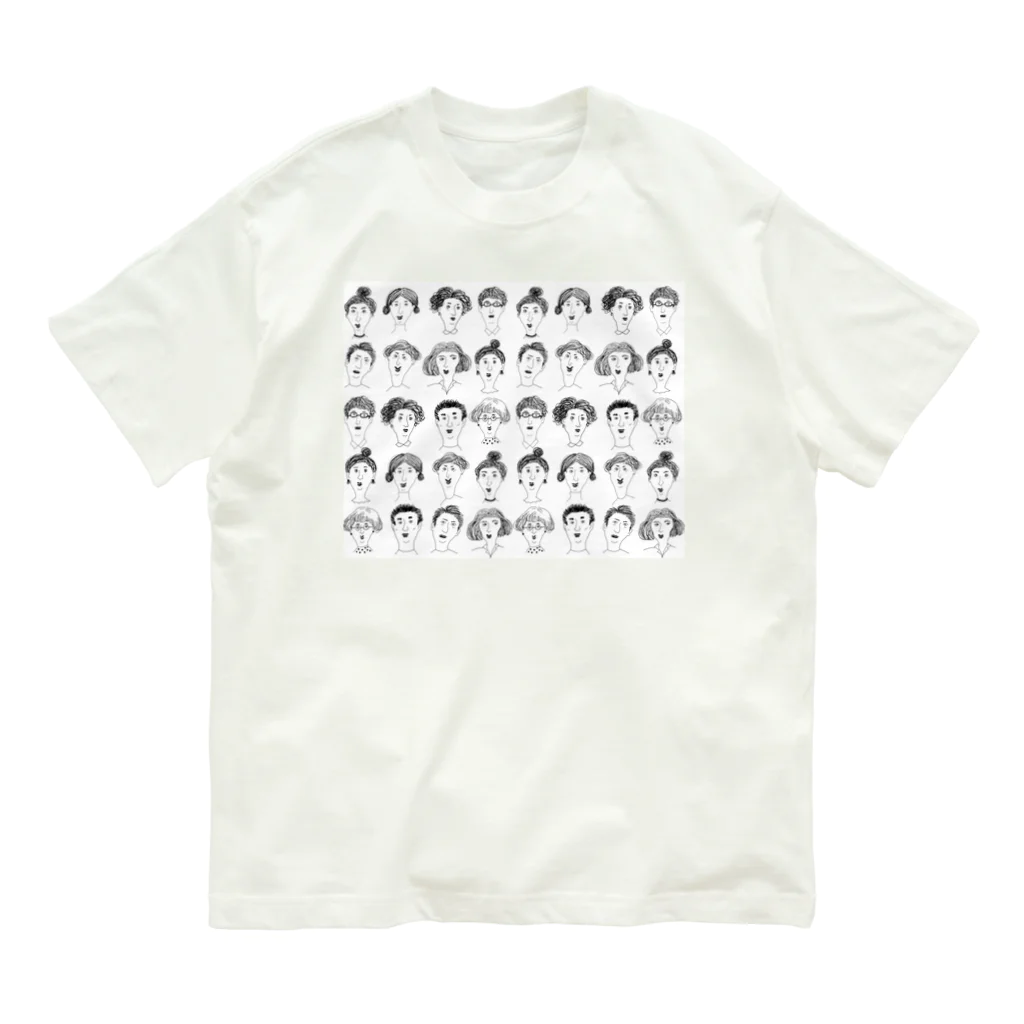 Nocatnolifeのotomodachi オーガニックコットンTシャツ