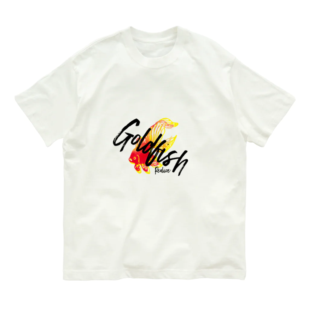 Realizeのrealize Goldfish オーガニックコットンTシャツ