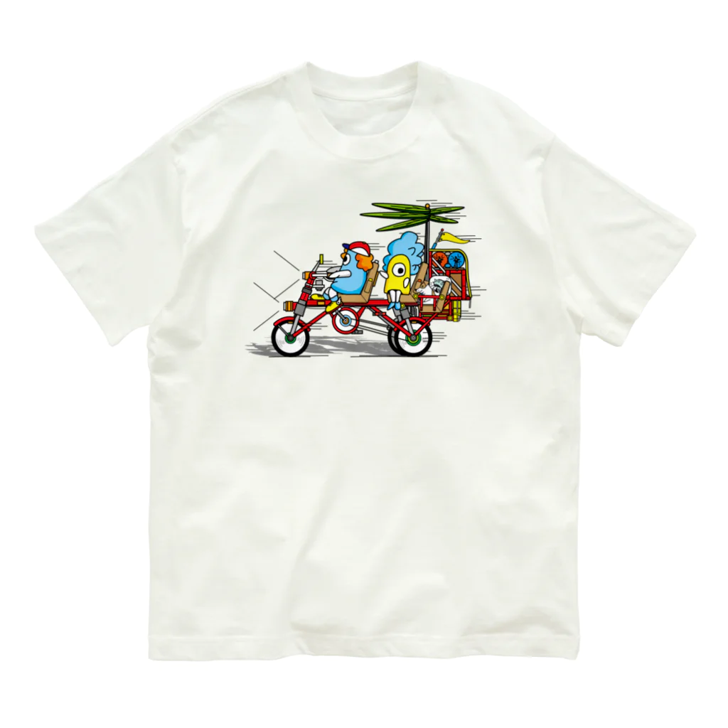 sakotsu600のキャンプファミリー Organic Cotton T-Shirt