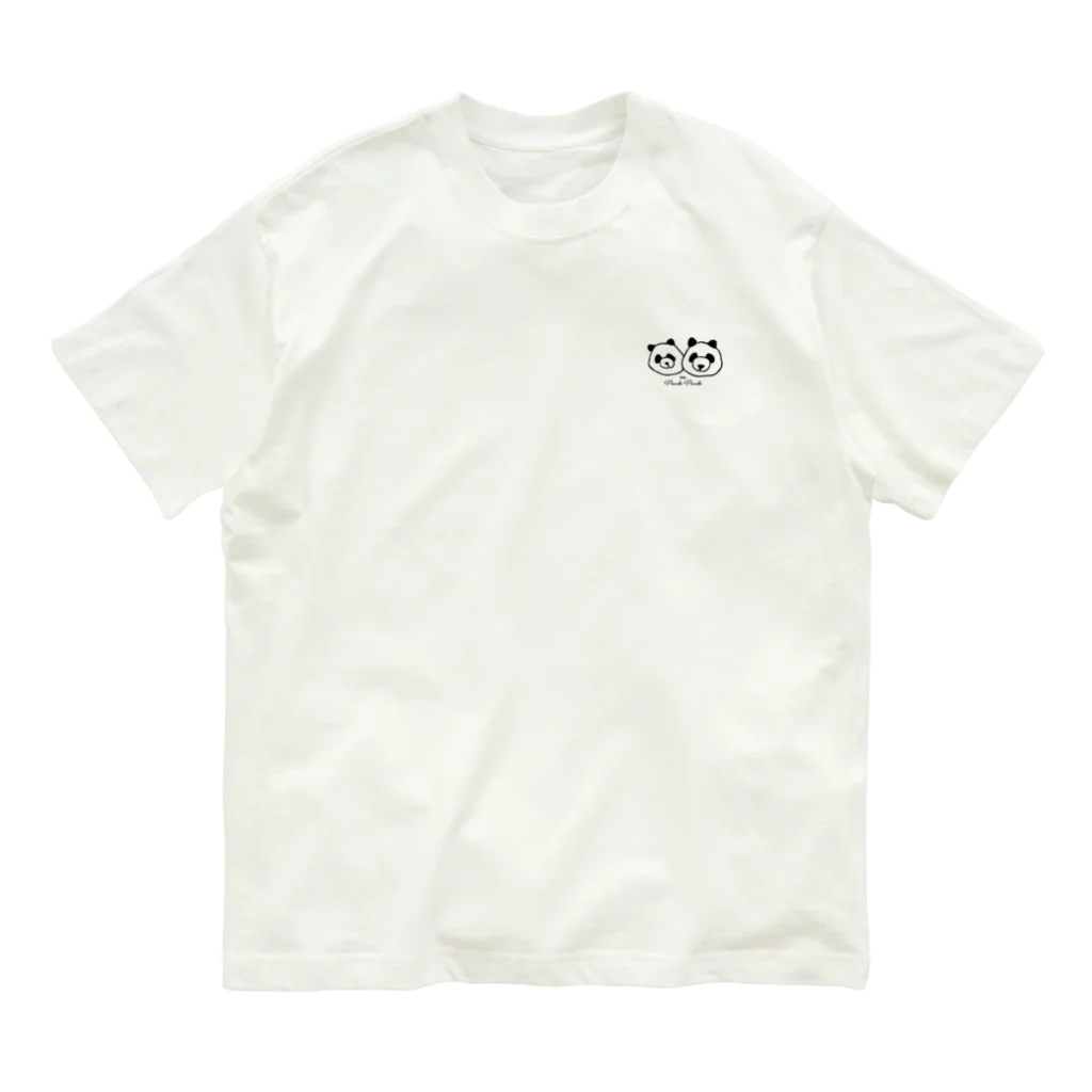 hy86のパンダパンダ Organic Cotton T-Shirt