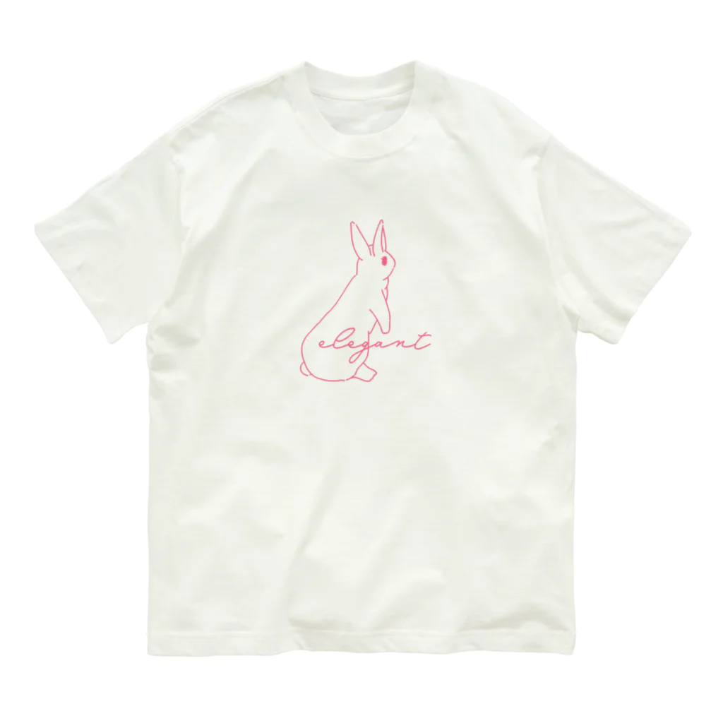 USAGI DESIGN -emi-のうたっち オーガニックコットンTシャツ