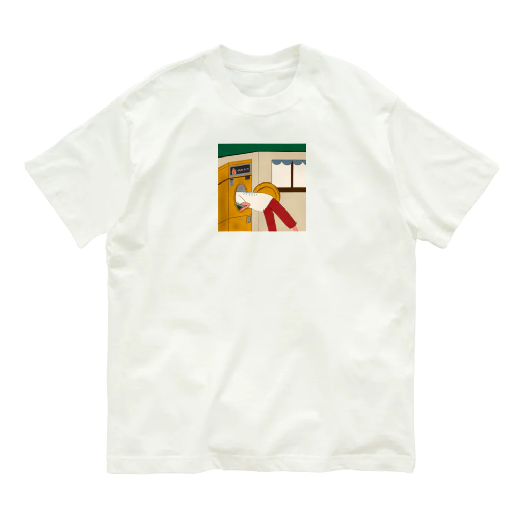 nrightのコインランドリーでもいく？ Organic Cotton T-Shirt